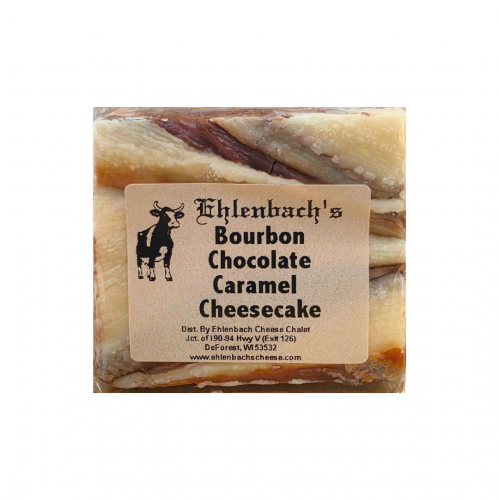 5-7oz. Fudge - Bourbon Chocolate Caramel Cheesecake Fudge